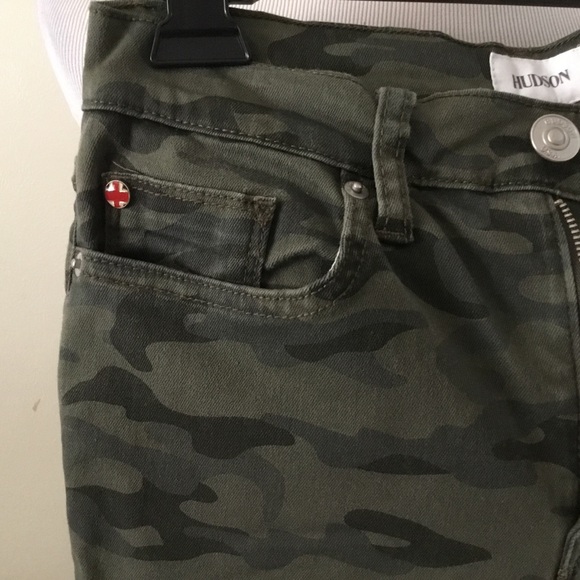 🌹HOST PICK-HUDSON BLAIR HIGH RISE CAMOUFLAGE ANKLE PANTS/SIZE 27/LENGTH 27 - Picture 8 of 9